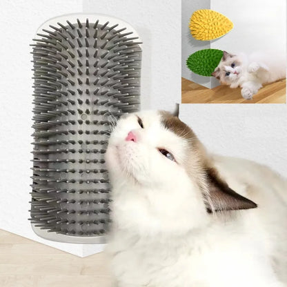 Cat Scratcher & Massager - Hair Removal Grooming Brush for Dogs and Cats