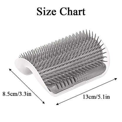 Cat Scratcher & Massager - Hair Removal Grooming Brush for Dogs and Cats