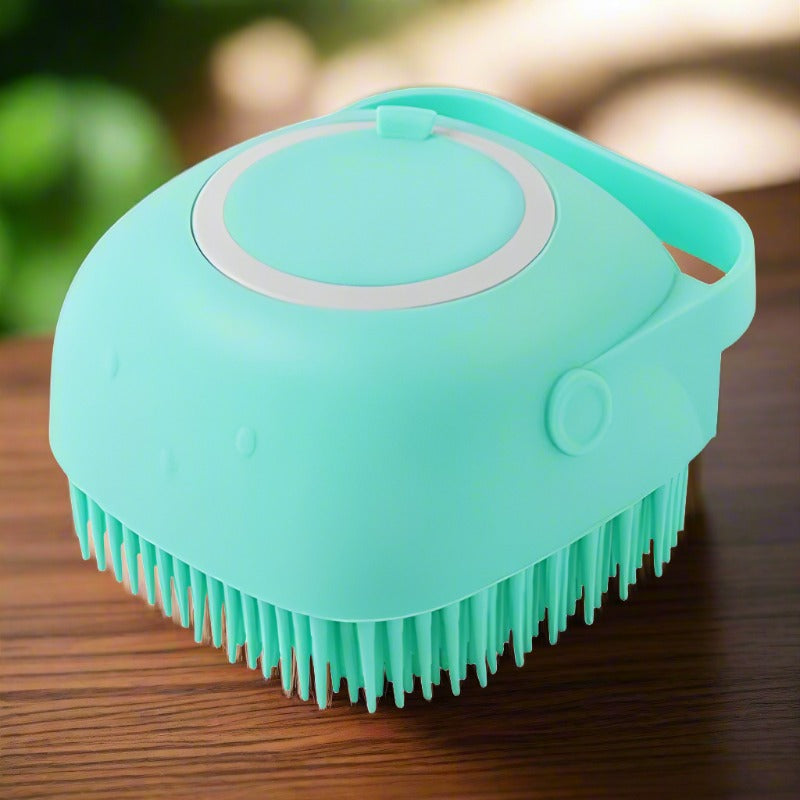 Pet Brush Shampoo Soft Silicone Rubber